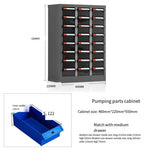 Parts Cabinet Drawer Type Tool Cabinet Electrostatic Parts Box Electronic Components Material Screw Classification Storage Cabinet Box 24 Black Electrostatic Drawer Without Door