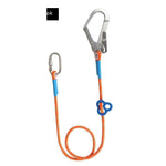 3m Safety Rope Connecting Rope Electrical Work Safety Rope Construction Outdoor Fall Prevention High Altitude Protection Single Hook