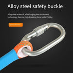 3m Safety Rope Connecting Rope Electrical Work Safety Rope Construction Outdoor Fall Prevention High Altitude Protection Single Hook