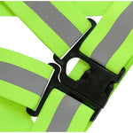 Reflective Strap Elastic Reflective Vest Easy To Carry Eye-catching Fluorescent Yellow