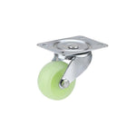 Nylon Caster Fat Wheel Plastic PP Industrial Light Steering Small Nylon Caster 2.5 Inch Directional Wheel