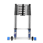 Aluminum Alloy Telescopic Ladder Single Side Vertical Ladder Multi-functional Portable Lifting Project Pavilion Staircase Vertical Ladder 5.8m