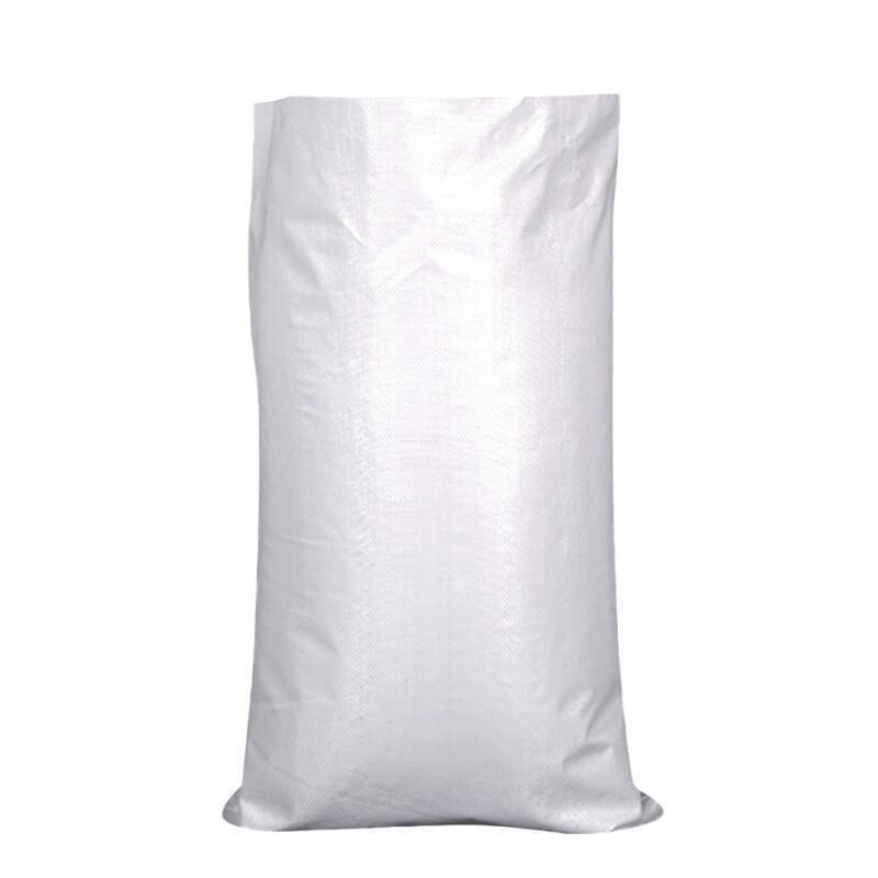 40*60cm 5 Pieces White Moisture-proof And Waterproof Woven Bag Moving Bag Snakeskin Bag Express Parcel Bag Packing Loading Bag Cleaning Garbage Bag