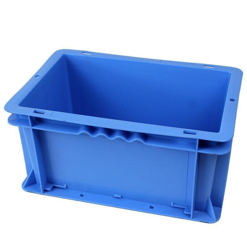 Reinforced Stackable Turnover Box Logistics Box Portable Storage Box Carrying Box 600x400x285mm La164285