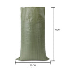 50*80cm 75 Pieces Gray Green Moisture-proof Waterproof Woven Bag Moving Bag Snakeskin Bag Express Parcel Bag Packing Load Bag Cleaning Garbage Bag