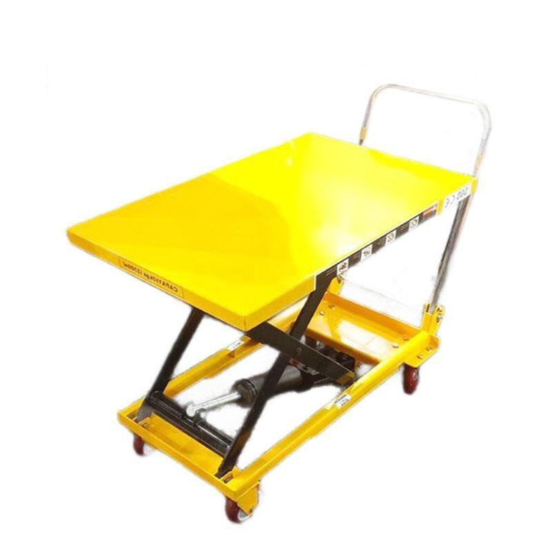 Lifting Platform Car Small Mobile Elevator Fixed Loading And Unloading Small Flat Car 150kg - (210-720mm)