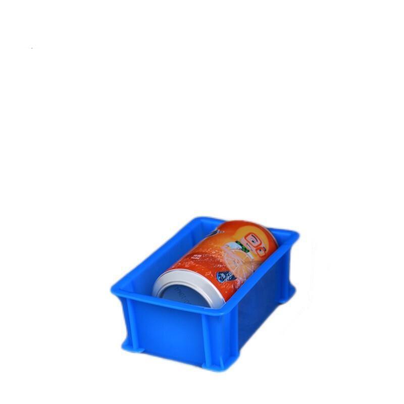 Thickened Plastic Turnover Box Rectangular Finishing Box Logistics Storage Box Storage Box Material Box Storage Box Shelf Parts Box  Blue