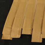 FZ1176 Yellow Moisture-proof Packaging Bag Snake Skin Feed Woven Plastic Composite Kraft Paper Bag 55 * 80 100 Pieces