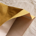 FZ1170 Yellow Moisture-proof Packaging Bag Snake Skin Feed Woven Bag Paper Plastic Composite Kraft Paper Bag 45 * 70 100 Pieces