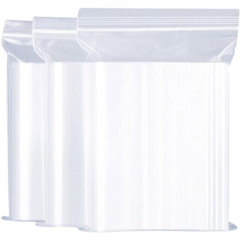 Self Sealing Bag Thickened Transparent 10 * 15cm 12 Silk 100 Pieces