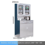 201 Stainless Steel Medicine Cabinet Erdouxi Tool Cabinet Storage Instrument Display YYS-BXG-061