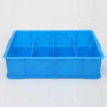 Plastic Turnover Box Partition Box Material Box Hardware Tool Box Parts Multi Grid Box Screw Box New Big Eight Grid 450 * 345 * 115