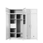 JY-01SBG Changing Cabinet Standard Camping Equipment Dormitory Clothes And Hats Goods Metal Storage Two Door Changing And TopThickened Camping Equipment Single Cabinet