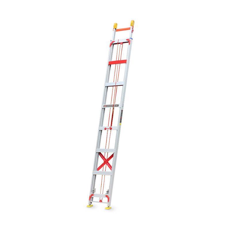 3m Aluminum Alloy Lift Miter Ladder Professional Engineering Telescopic Ladder