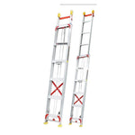 3m Aluminum Alloy Lift Miter Ladder Professional Engineering Telescopic Ladder