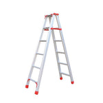 5m Reinforced Aluminum Alloy Miter Ladder Widened Non-slip Design