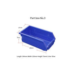 Parts Box No. 3 Blue 190 * 105 * 75 Combined Screw Box Tool Storage Box