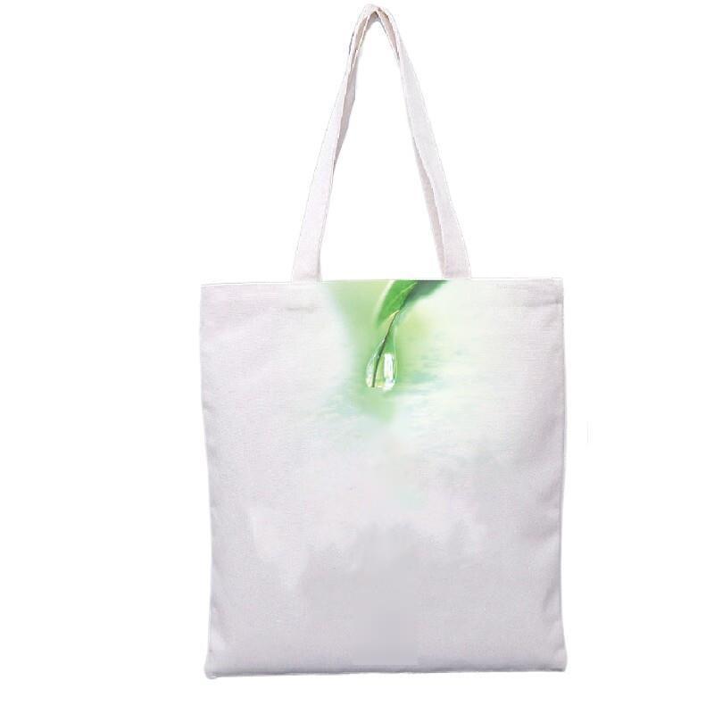 10 Pcs Canvas Bag Blank Cotton Handbag Shopping Conference Large 100 Orders [35 * 45cm]