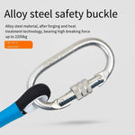 Safety Belt Electrician Construction Scaffolder Site Connecting Rope Safety Rope Safety Rope Limit Rope Double Hook 1.8m Buffer Bag