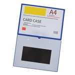 PVC Hard Ferrule A4 Blue Horizontal