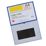 PVC Hard Ferrule A4 Blue Horizontal