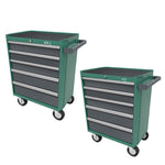 200kg Capacity Tool Cart Movable Auto Repair Tool Cart 5 Drawer Flat Cart Large Tool Chest Tool