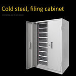 A4 File Cabinet Thickened Drawer Type Metal Parts Efficiency Customized Data File Bill 45 Draw [no Door] With Large Draw