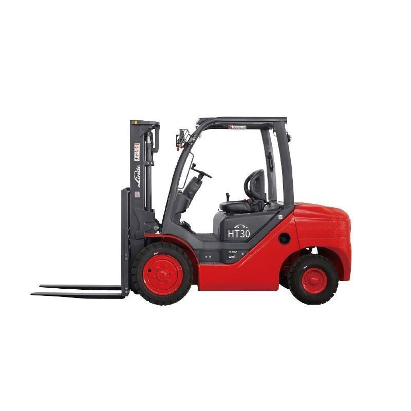 3 Tons Diesel Counterweight Forklift Counterbalanced forklift Free Lift Height 140 mm