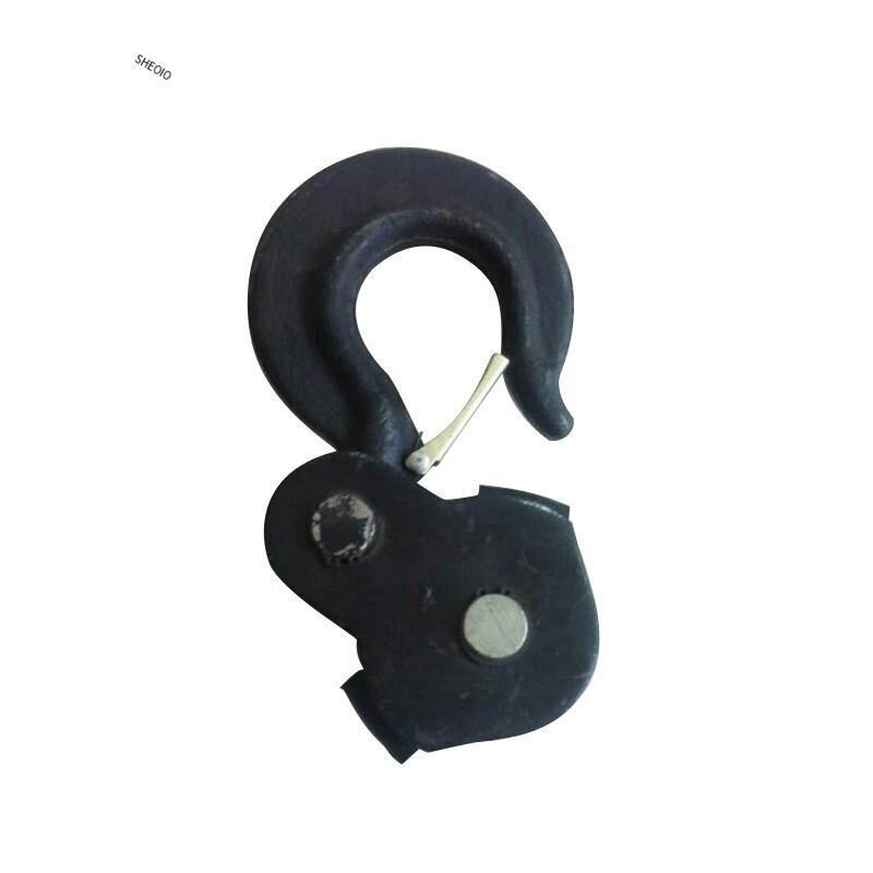 Manual Chain Block Hoist Lower Hook Accessories 2t Hook Assembly