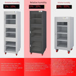 435 Liters Industrial Moistureproof Cabinet Black Relative Humidity 20% ~ 60% Cabinet Chip Low Temperature Drying Oven