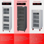 1428 Liters Industrial Moistureproof Cabinet Black Relative Humidity 1% ~ 10% Electronic Storage Cabinet Chip Low Temperature Drying Oven