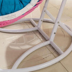 Large Space Double Hanging Chair Swing Hanging Basket Rattan Chair Indoor Balcony Hammock Rocking Chair White Thick Rattan