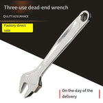 Steel Galvanized Anti Slip Wrench Handle Manual Multi-function Shed Three Purpose Dead End Wrench 19 * 21 * 22cm