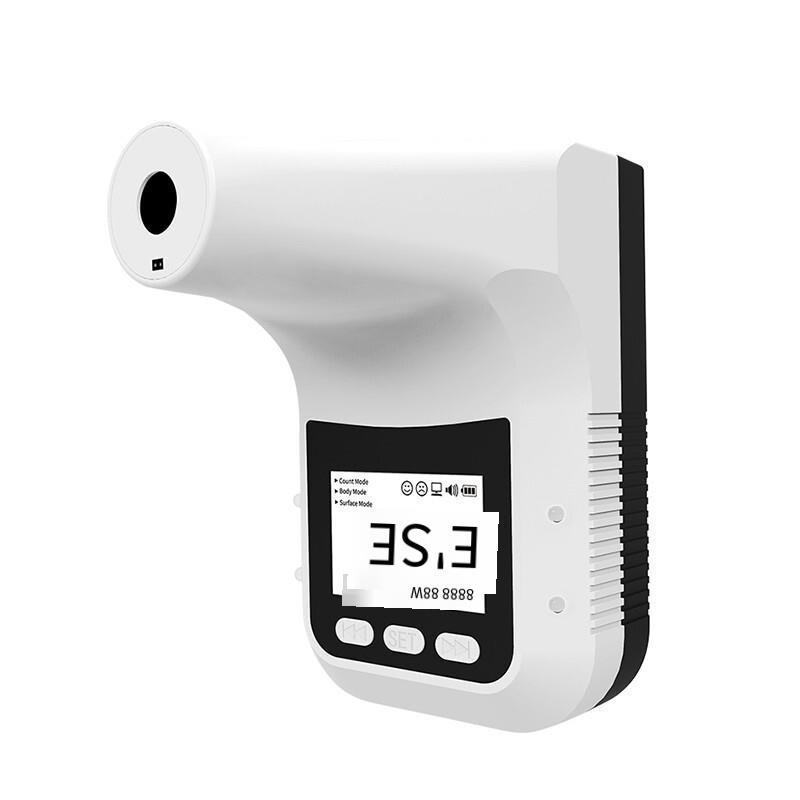 Thermometer High Precision Infrared Induction Temperature Electronic Alarm Non-contact Temperature Measuring Gun Outdoor Low Temperature Voice Broadcast K3 Pro Upgrade + Voice Broadcast + Telescopic Support