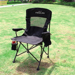 Outdoor Folding Portable Ultra Light Chair Leisure Folding Table Portable Fishing Chair One Table And Four Chairs (All Cloth Black)