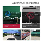 Outdoor Sunshade Umbrella Large Umbrella Outdoor Stall Courtyard Umbrella Outdoor Balcony Sunscreen Folding Canopy Sunshade Umbrella