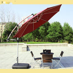 Outdoor Sunshade Sun Umbrella Big Umbrella Outdoor Umbrella Stall Umbrella Folding Beach Umbrella Security Guard Box Outdoor Courtyard Umbrella