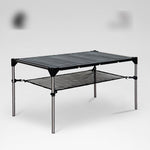 Outdoor Portable Folding Tables And Chairs Ultra Light Aluminum Alloy Picnic Table Camping Self Driving Barbecue Table