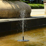 1.5w Solar Fountain Micro Solar Sprinkler Outdoor Courtyard Rockery Garden Pond Landscaping Solar Water Pump Fish Pond Fountain