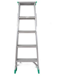 Aluminum Alloy A Type Ladder,A Type Portable Telescopic Extension Ladder for Outdoor Working, Household Use, Bearing 100kg
