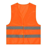 Customed Reflective Vest High Visibility Reflective Vest  (orange)