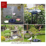 Solar Landscape Fountain Miniature Dc Brushless Water Pump Rockery Household Pool Garden Water Spray Fishpond Oxygen Direct Drive