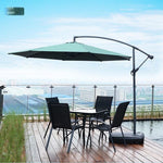 Outdoor Sunshade Courtyard Sunshade Outdoor Stall Courtyard Sunshade Roman Umbrella Folding Iron 3 M Without Moving Water Block