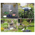 Solar Landscape Fountain Micro Dc Brushless Water Pump Rockery Household Pool Garden Water Spray Fish Pool Oxygenation