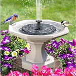 Solar Fountain With Battery Outdoor Courtyard Rockery Water Tank Fish Pond Oxygenation Micro Water Pump 2.4w Hexagonal Solar Floating Fountain