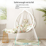 Hanging Basket Swing Outdoor Cane Chair Family Bedroom Leisure Lazy Indoor Balcony Hammock Cradle Chair Rocking Chair Single Armless (95 CM Wide)