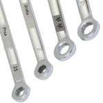 Small Box End Wrench Set (10 Pieces Set) HW-609B English System Chrome Vanadium Steel