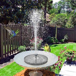 Solar Fountain Floating Micro Fountain With Battery Outdoor Garden Garden Rockery Landscaping Water Pump 1w Solar Fountain
