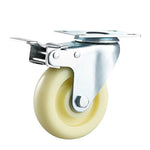 6 Inch Heavy Universal Band Brake Wheel Light Caster Wheel Nylon Wheel  3 Non-Slip Mute
