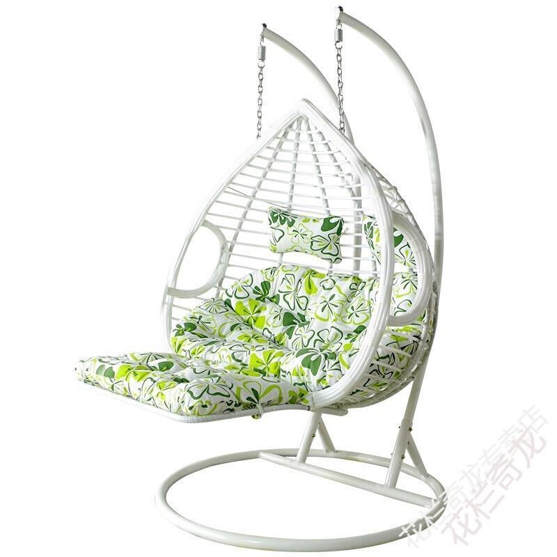 Hanging Basket Rattan Chair Double Hanging Chair Household Hanging Basket Indoor Swing Balcony Bassinet Chair Bird's Nest Hammock